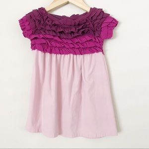 Tea Collection Ombré Ruffle Dress